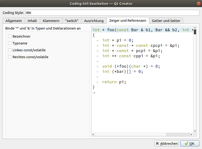 QtCreator CodingStyle5